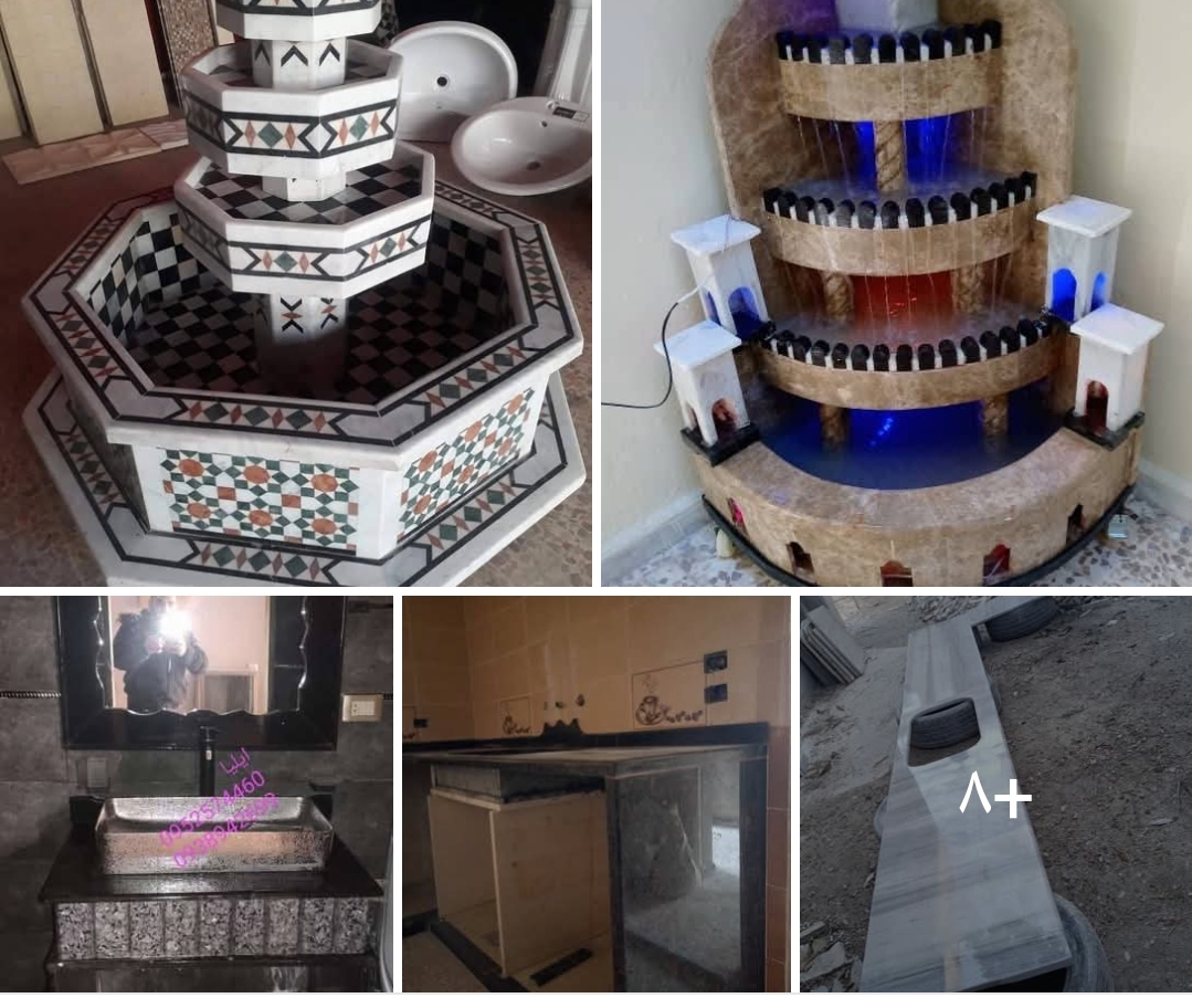 🩷عرووض مميزة💕 تفصيل كافة انواع الرخام والغراني