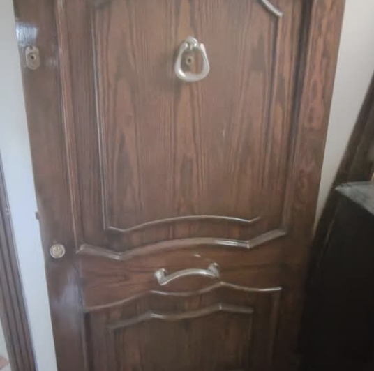 باب منزل خارجي للبيع خشب بوشباي اكسترا بحاله