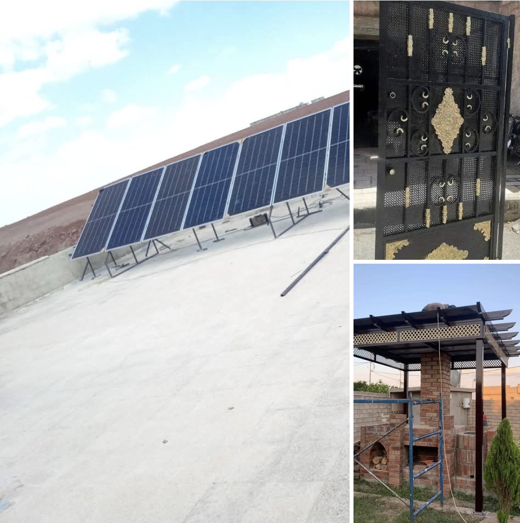 سلام عليكم حداد الفرنجي تصنيع كافه انواع الحديد